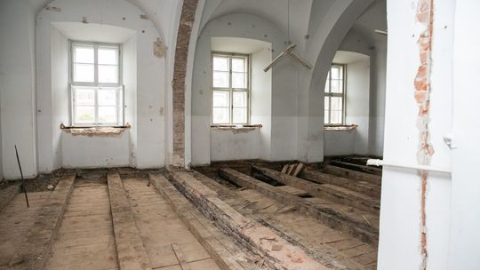 Akademia Zamojska w remoncie