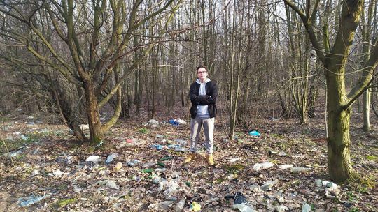 Sprzątali las w okolicach Lubartowa