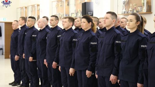 Nowi policjanci w lubelskim garnizonie