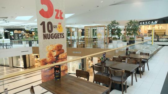 Zagrożenie koronawirusem: opustoszałe lubelskie galerie handlowe VIVO! i Plaza