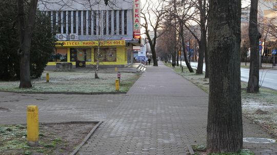 chodnik przy ul. Centralnej