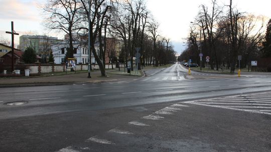 Skrzyżowanie ul. Piłsudskiego z al. Królewską