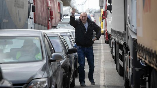 W Dorohusku dzień przed zamknięciem granic