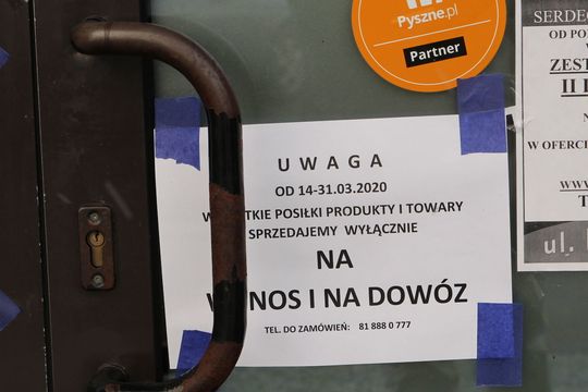 Zamknięta restauracja