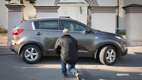 Przejazd z Najświętszym Sakramentem po Bełżycach