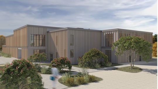 Wizualizacje architektoniczno-urbanistycznego wielofunkcyjnego zespołu zabudowy w Biłgoraju