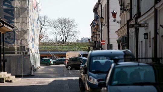 Opustoszałe ulice Zamościa. 24 marca