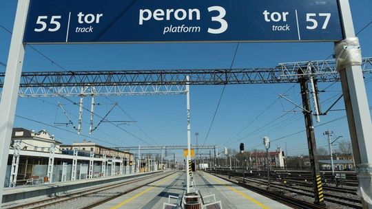 Kończy się remont peronów nr 2 i 3 na stacji PKP Lublin Główny