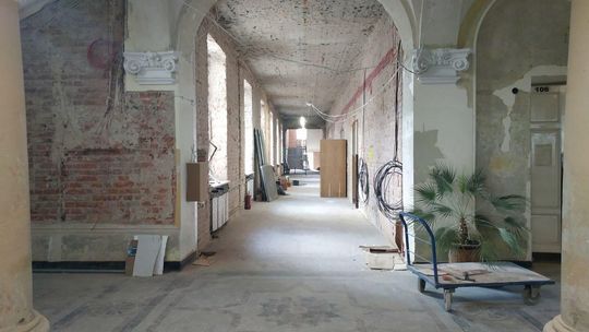 Prace budowlane w ZSE im. Vetterów w Lublinie