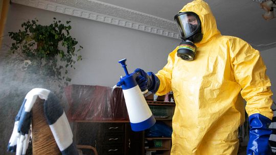 Odkażanie DPS w Zamościu