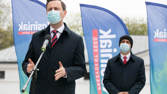 Władysław Kosiniak-Kamysz i politycy PSL w Rykach