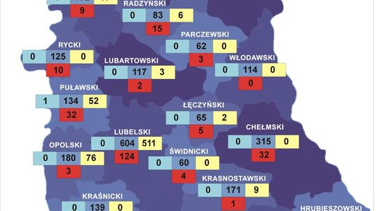 Aktualna sytuacja epidemiologiczna w woj. lubelskim. Stan na 1 maja Aktualna sytuacja epidemiologiczna w woj. lubelskim. Stan na 1 maja