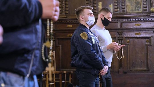  Trzeci Męski Różaniec w parafii pw. Nawrócenia św. Pawła w Lublinie