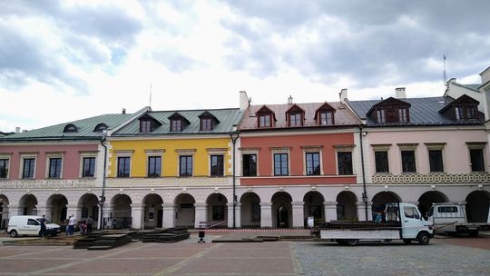 Ogródki kawiarniane w Zamościu już powstają