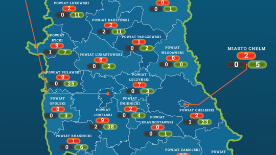 Aktualna sytuacja epidemiologiczna w woj. lubelskim. 18 maja 2020