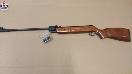 Broń i śrut znalezione u mieszkańca Białej Podlaskiej