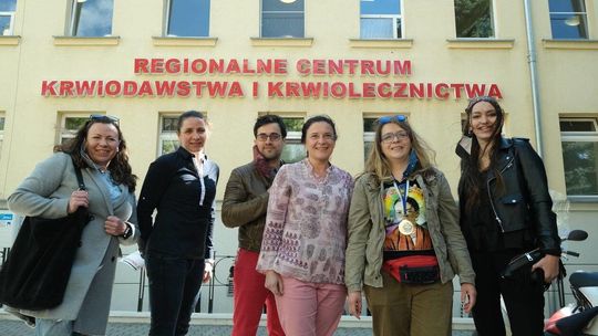 Wolontariusze lubelskiej akcji Wzywamy posiłki wspólnie oddali krew