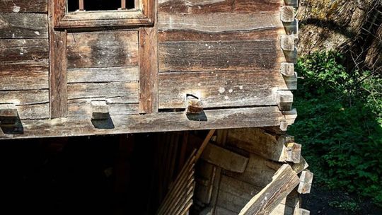 Zabytkowy młyn w Osmolicach Pierwszych