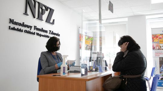 Nowa sala obsługi klientów lubelskiego NFZ