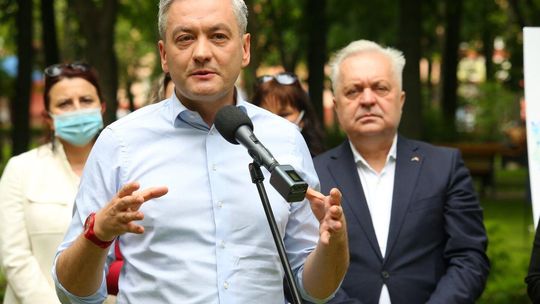 Wizyta Roberta Biedronia w Kraśniku