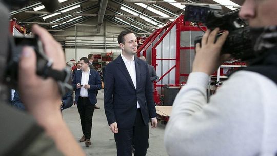 Władysław Kosiniak-Kamysz odwiedził firmę Weremczuk Agromachines z Niedrzwicy Dużej