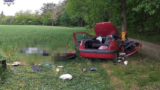 Wypadek w miejscowości Skrzynice Pierwsze (pow. lubelski)