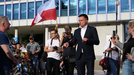 Szymon Hołownia w Puławach