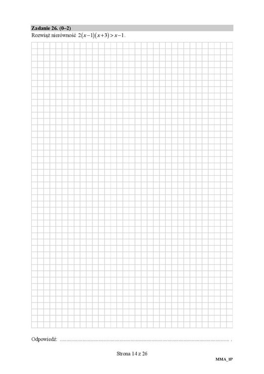 Matura 2020 matematyka podstawa. Arkusze CKE