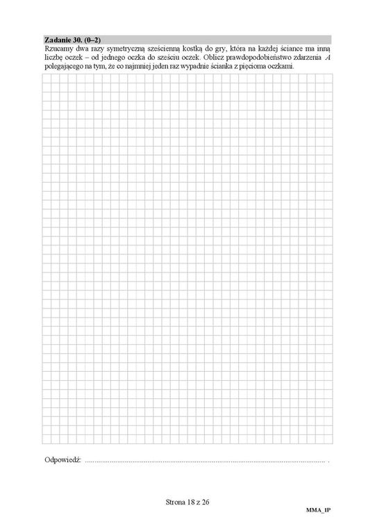 Matura 2020 matematyka podstawa. Arkusze CKE