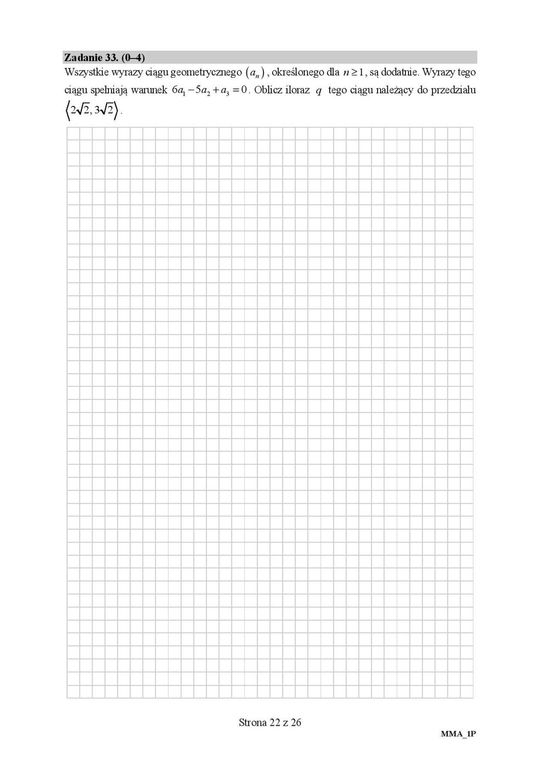Matura 2020 matematyka podstawa. Arkusze CKE