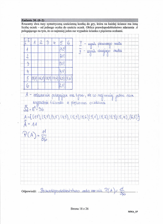 Matura 2020 matematyka podstawa. Rozwiązania zadań