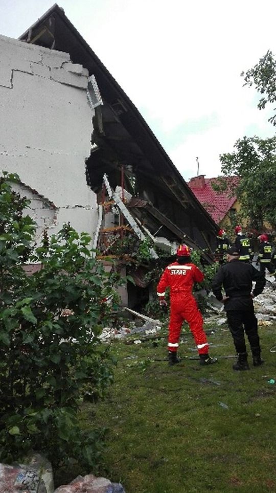 Wybuch gazu w Chodlu