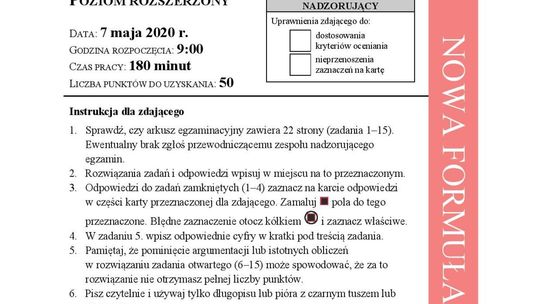 Matura matematyka rozszerzona