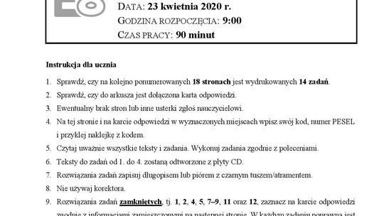 Egzamin ósmoklasisty z języka angielskiego. Rozwiązania Egzamin ósmoklasisty z języka angielskiego. Rozwiązania