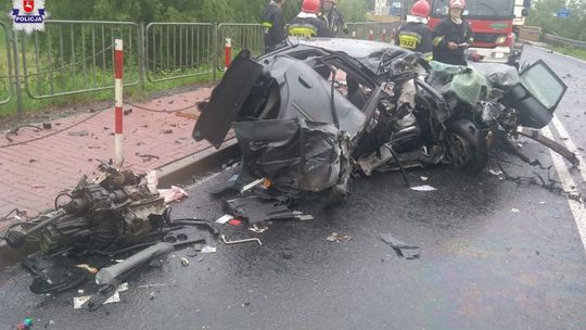 Śmiertelny wypadek w Łęcznej