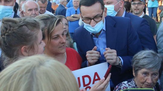 Premier Morawiecki w Lubartowie, Puławach, Kraśniku i Świdniku