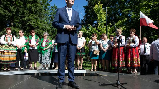 Mateusz Morawiecki w Tomaszowie Lubelskim i Zamościu