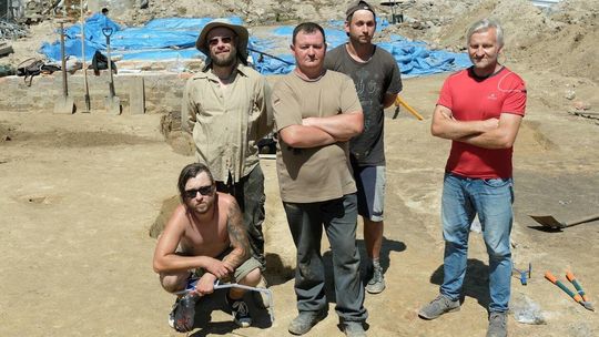 Wykopaliska ceramiki w Kraśniku