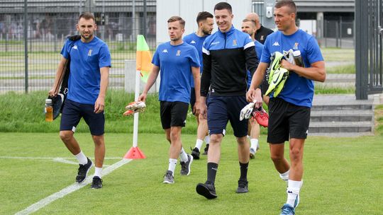 Pierwszy trening piłkarzy Motoru Lublin