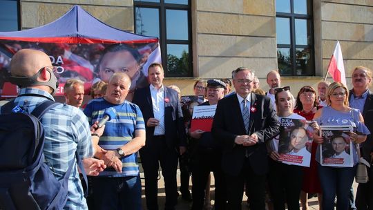 Wiec poparcia dla Andrzeja Dudy