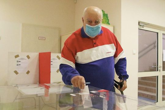 Komisja Wyborcza przy ul. Woronieckiego