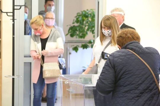 Komisja Wyborcza przy ul. Jagiełły