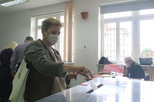 Komisja Wyborcza w SP Nr. 50