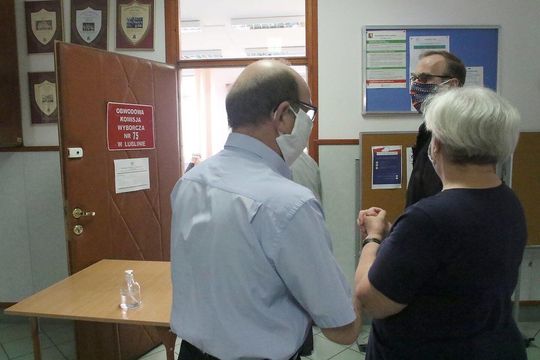 Komisja Wyborcza w SP Nr. 50