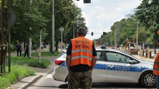 Ludzkie szczątki znalezione na ul. Lipowej i niewybuchy na Al. Racławickich