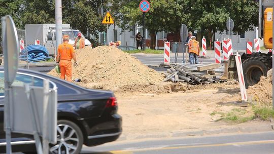 Przebudowa Ronda Krwiodawców - rondo wyłączone z ruchu w przyszłym tygodniu