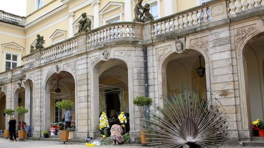 Floryści przy pracy w Puławach