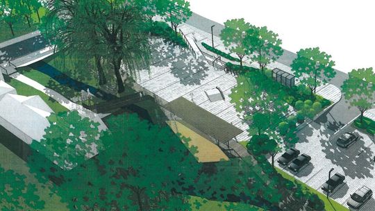 Tak wyglądała pierwotna koncepcja placu