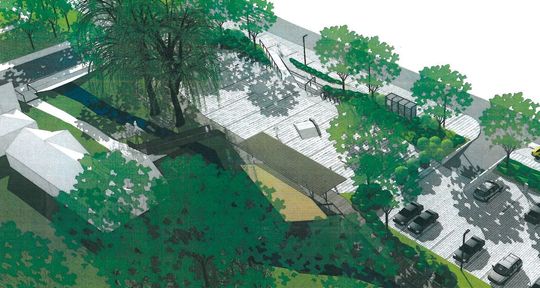 Tak wyglądała pierwotna koncepcja placu