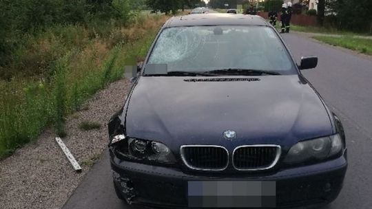 Wypadek w miejscowości Kozubata (pow. włodawski)